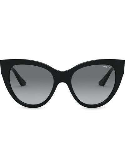 Vogue Eyewear массивные солнцезащитные очки в оправе 'кошачий глаз'