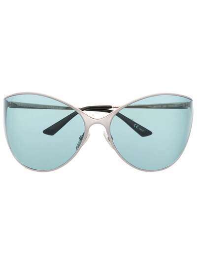 Balenciaga Eyewear солнцезащитные очки в массивной оправе