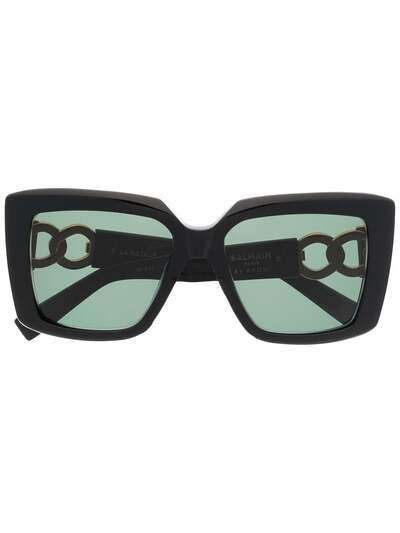 Balmain Eyewear солнцезащитные очки La Royale в квадратной оправе
