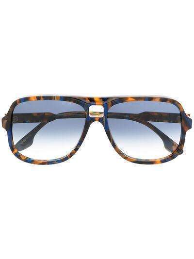 Victoria Beckham Eyewear солнцезащитные очки Milled Navigator