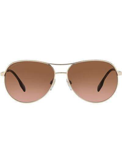 Burberry Eyewear солнцезащитные очки-авиаторы Tara