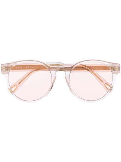 Chloé Eyewear солнцезащитные очки в оправе 'кошачий глаз'