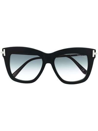 Tom Ford Eyewear солнцезащитные очки Dasha в квадратной оправе