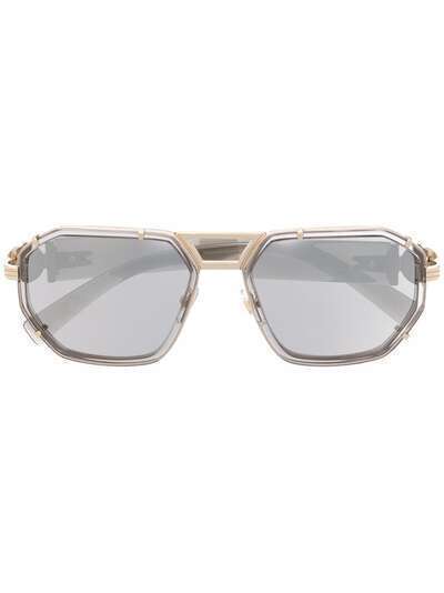 Versace Eyewear солнцезащитные очки VE2228 с декором Medusa