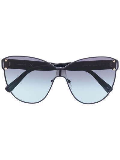 Longchamp солнцезащитные очки в оправе 'кошачий глаз'