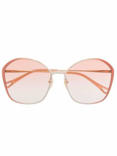 Chloé Eyewear солнцезащитные очки Franky