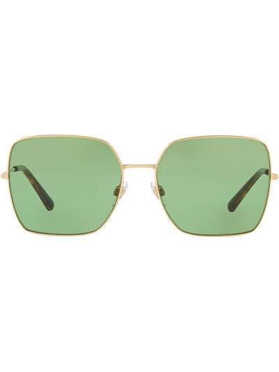 Dolce & Gabbana Eyewear солнцезащитные очки Slim в квадратной оправе