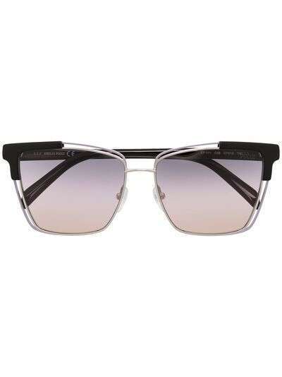 Emilio Pucci солнцезащитные очки в оправе 'кошачий глаз'