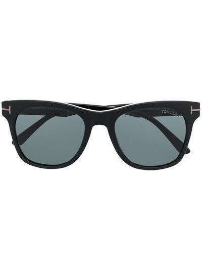 Tom Ford Eyewear солнцезащитные очки Brooklyn в квадратной оправе