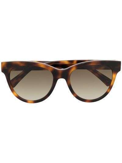 Longchamp солнцезащитные очки черепаховой расцветки