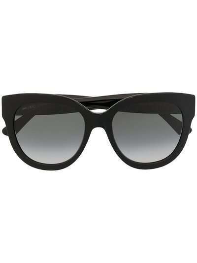 Jimmy Choo Eyewear солнцезащитные очки Jill с затемненными линзами