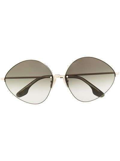 Victoria Beckham Eyewear солнцезащитные очки в массивной оправе