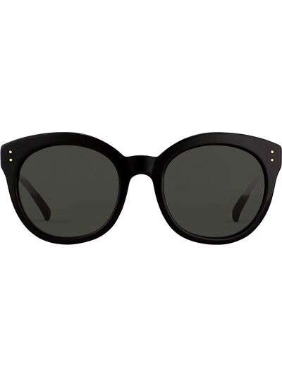 Linda Farrow большие солнцезащитные очки '391 C1'