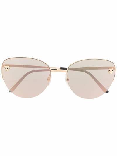 Cartier Eyewear cat-eye frame sunglasses