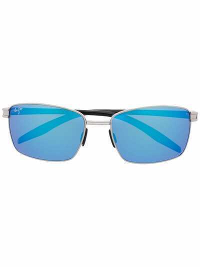 Maui Jim солнцезащитные очки в квадратной оправе