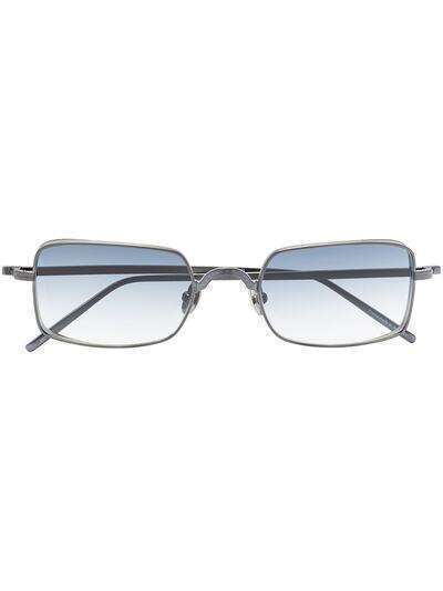 Matsuda rectangular-frame sunglasses