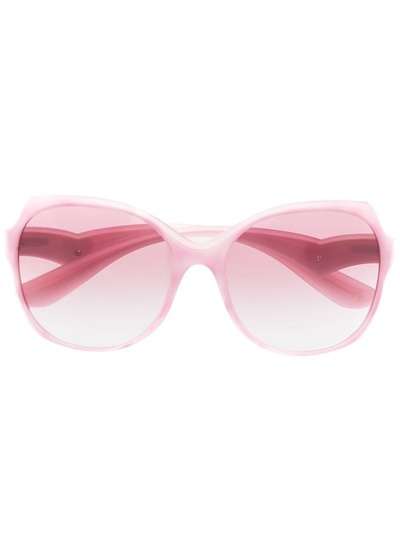 Dolce & Gabbana Eyewear солнцезащитные очки Cuore в массивной оправе