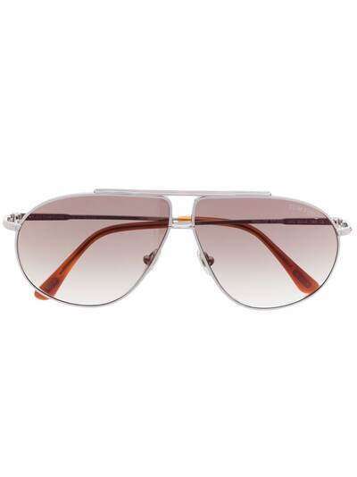 TOM FORD Eyewear солнцезащитные очки-авиаторы Riley-02