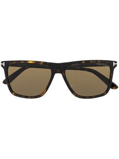Tom Ford Eyewear солнцезащитные очки Fletcher в квадратной оправе