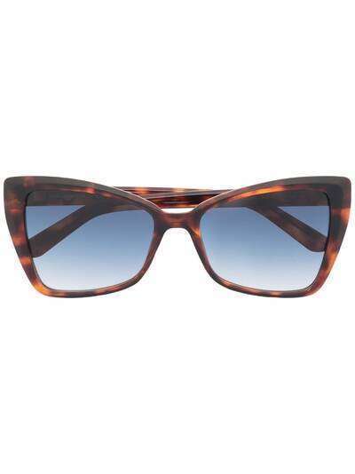 Karl Lagerfeld солнцезащитные очки в оправе 'кошачий глаз'