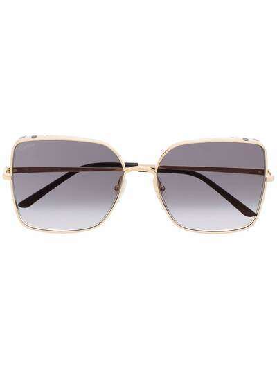 Cartier Eyewear panther-pattern sunglasses