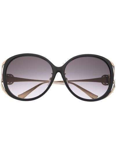 Gucci Eyewear солнцезащитные очки Interlocking G Web