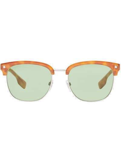 Burberry солнцезащитные очки с полосками Icon Stripe