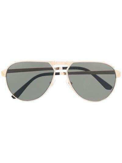Cartier Eyewear солнцезащитные очки-авиаторы CT0265S