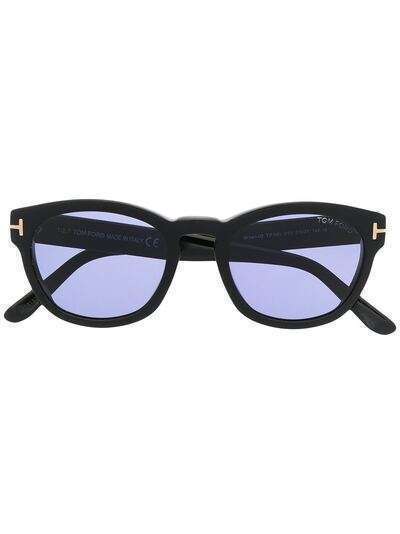 Tom Ford Eyewear солнцезащитные очки в круглой оправе