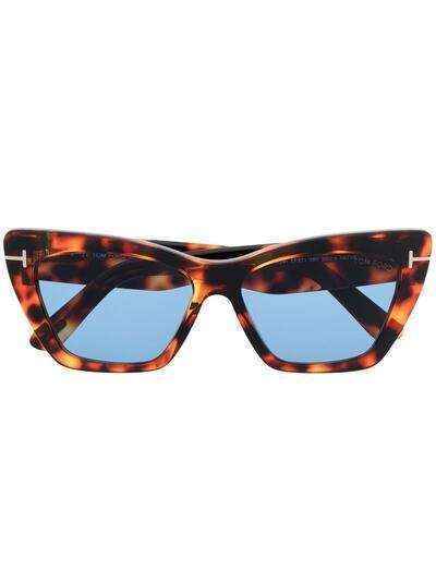TOM FORD Eyewear солнцезащитные очки Whyatt в оправе 'бабочка'