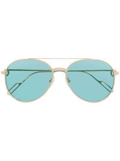 Cartier Eyewear солнцезащитные очки-авиаторы C de Cartier