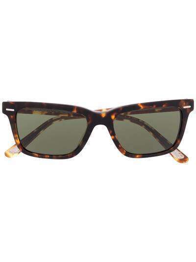 Oliver Peoples солнцезащитные очки черепаховой расцветки
