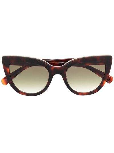 Longchamp солнцезащитные очки в оправе 'кошачий глаз'