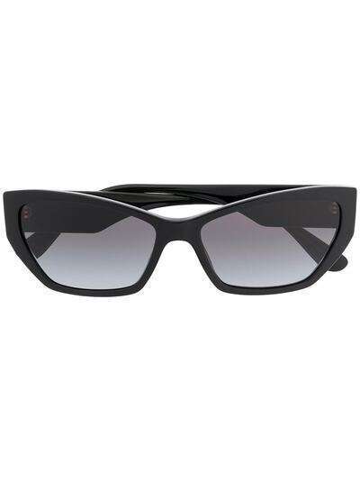Dolce & Gabbana Eyewear солнцезащитные очки в оправе 'кошачий глаз'