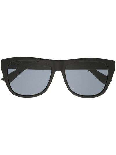 Gucci Eyewear солнцезащитные очки с отделкой Web