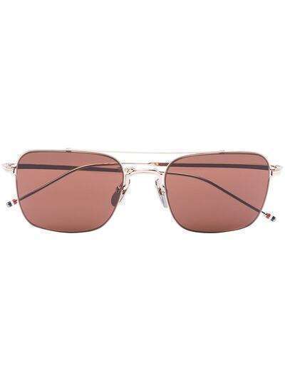 Thom Browne Eyewear square-frame tinted sunglasses