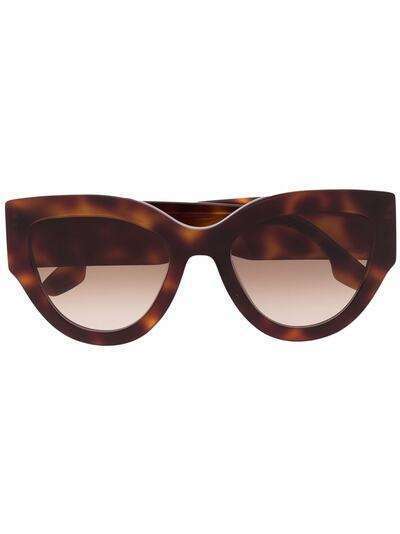 Victoria Beckham Eyewear солнцезащитные очки в оправе 'кошачий глаз'