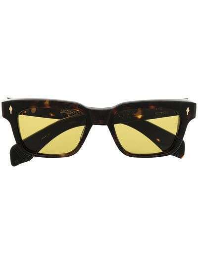 Jacque Marie Mage солнцезащитные очки в квадратной оправе черепаховой расцветки