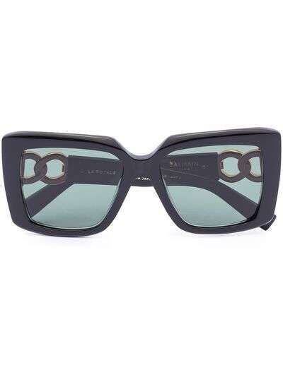 Balmain Eyewear солнцезащитные очки La Royale в квадратной оправе