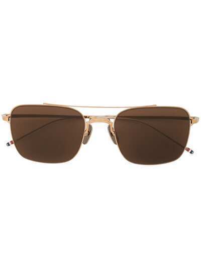 Thom Browne солнцезащитные очки в квадратной оправе