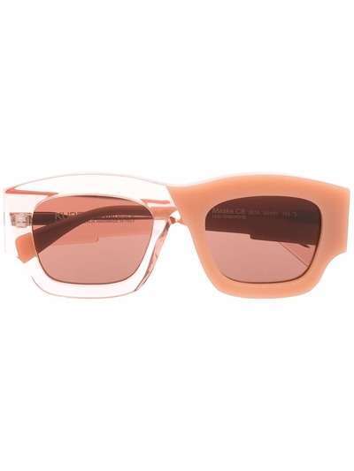 Kuboraum двухцветные солнцезащитные очки C8