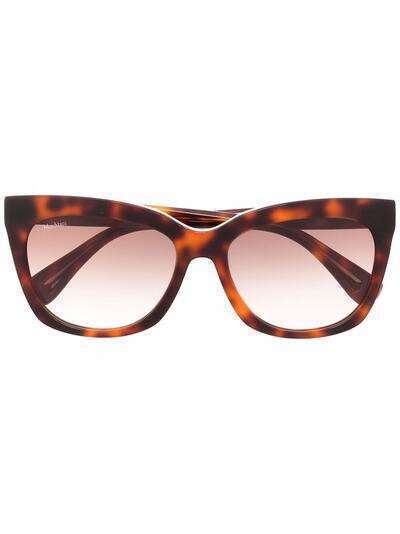 Max Mara солнцезащитные очки MM0009 черепаховой расцветки