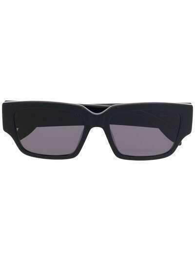 Alexander McQueen Eyewear солнцезащитные очки с логотипом