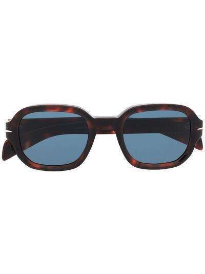 Eyewear by David Beckham очки в массивной оправе черепаховой расцветки