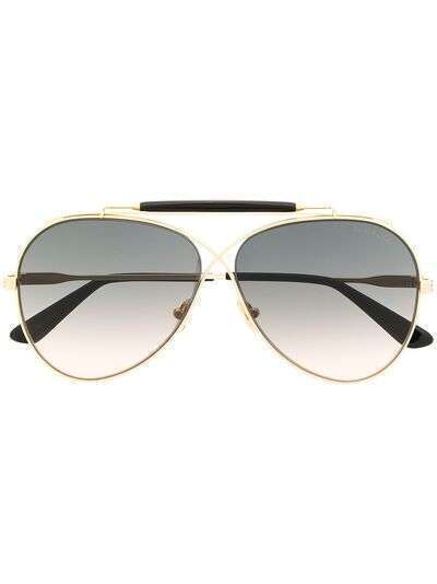 Tom Ford Eyewear солнцезащитные очки-авиаторы Tom N.6