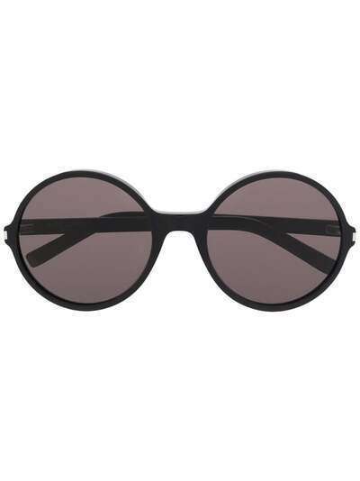 Saint Laurent Eyewear солнцезащитные очки в круглой оправе