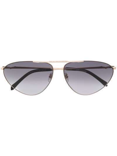 Zadig&Voltaire солнцезащитные очки-авиаторы с затемненными линзами