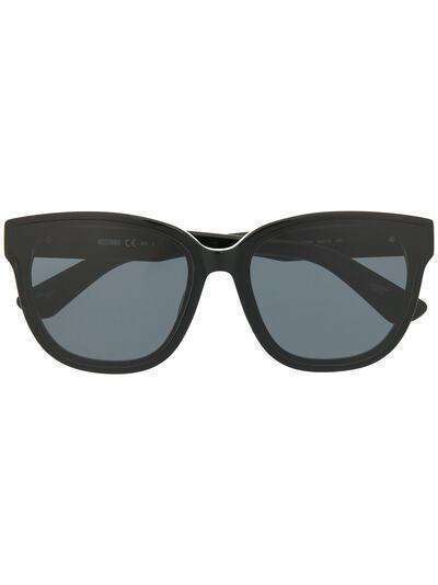Moschino Eyewear массивные солнцезащитные очки в оправе 'кошачий глаз'