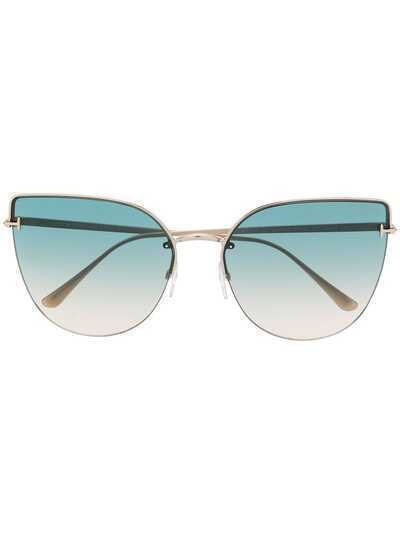 Tom Ford Eyewear "солнцезащитные очки в оправе ""кошачий глаз"""