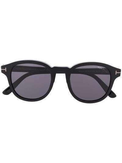 Tom Ford Eyewear солнцезащитные очки Jameson в круглой оправе